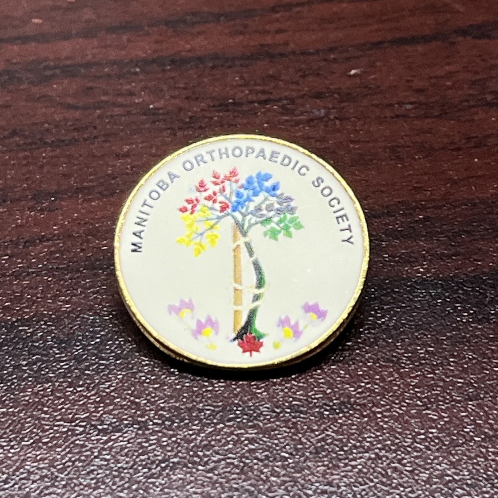 Manitoba Orthopaedic Society‎ Canada Lapel Hat Pin